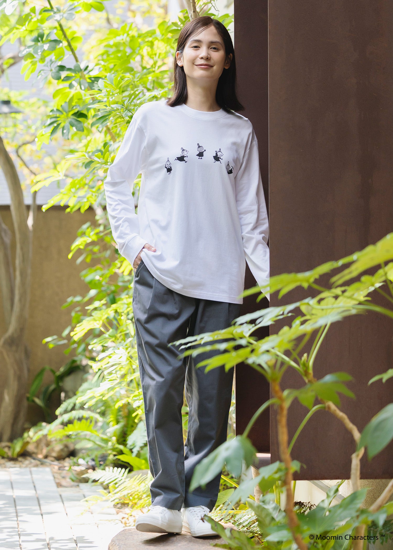 身長：167cm　着用サイズ：M