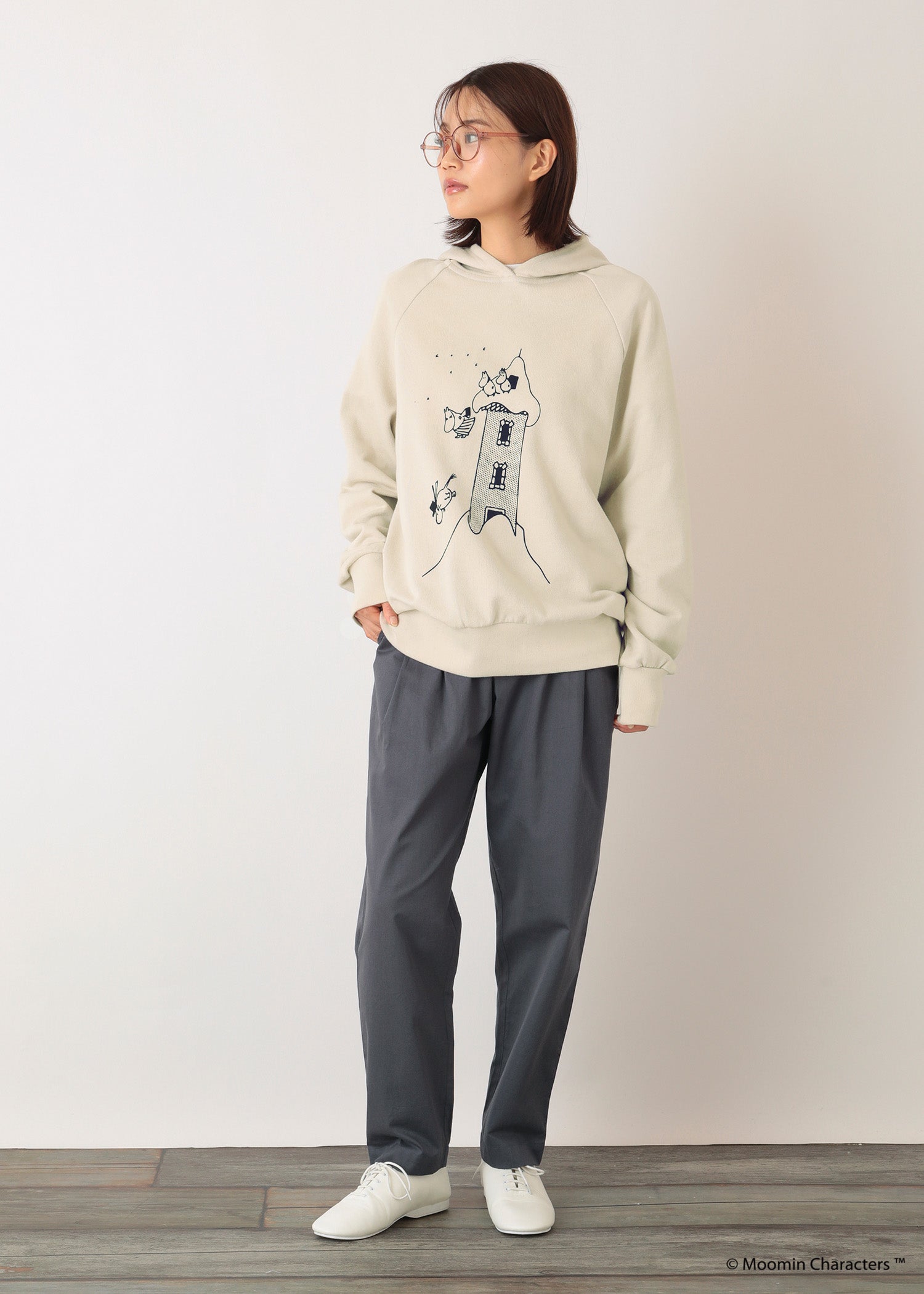 身長：166cm　着用サイズ：M