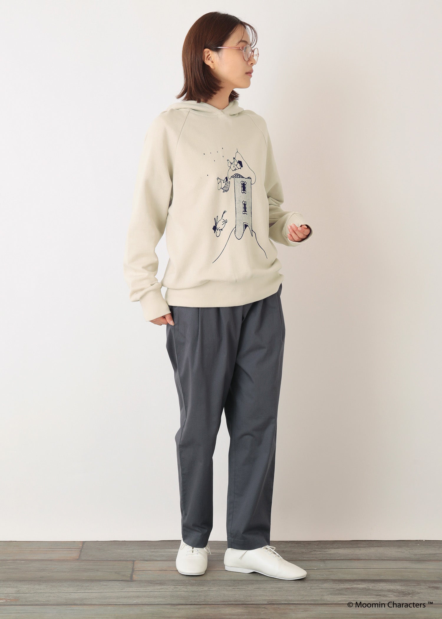 身長：166cm　着用サイズ：M
