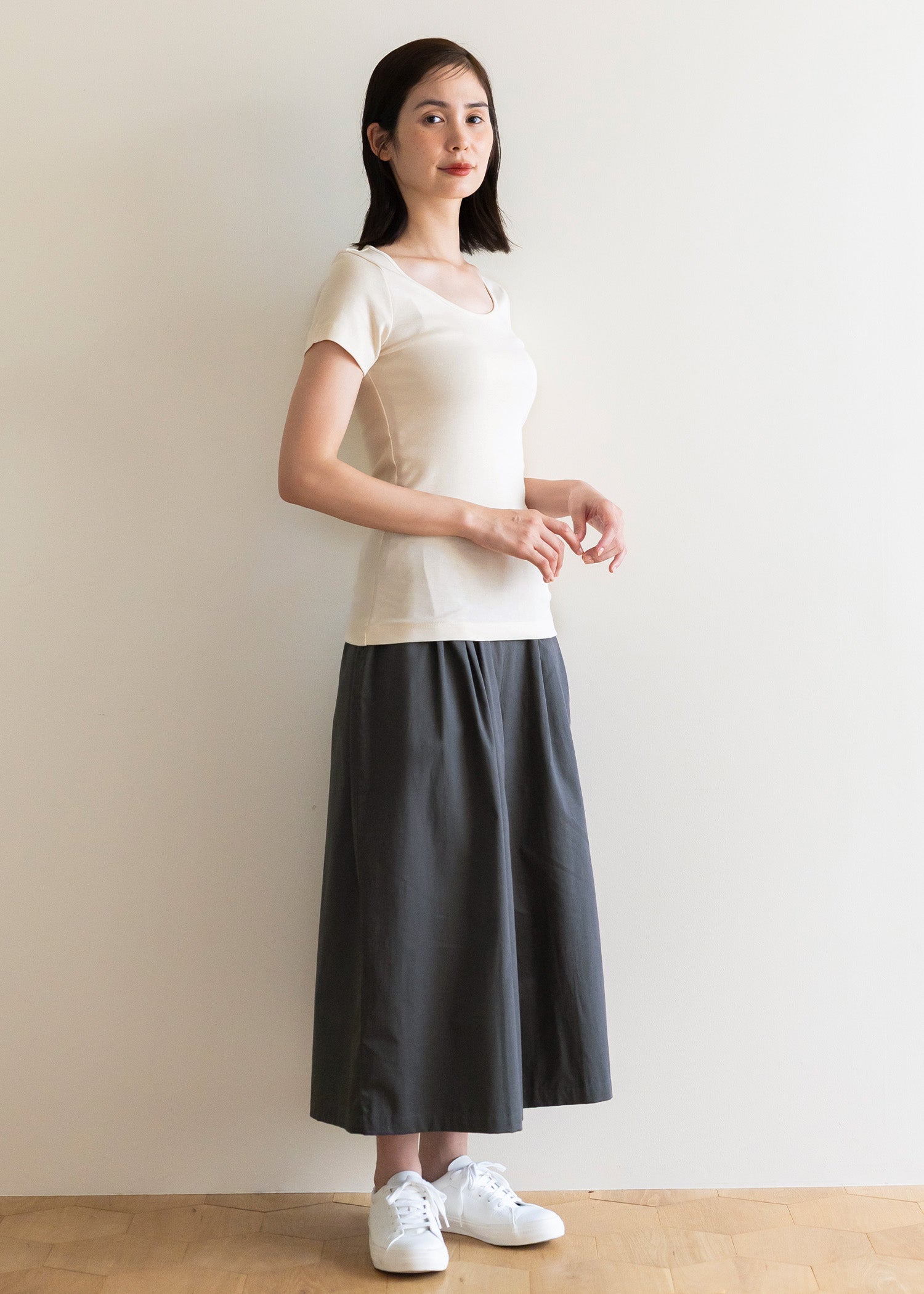 身長：167cm　着用サイズ：M