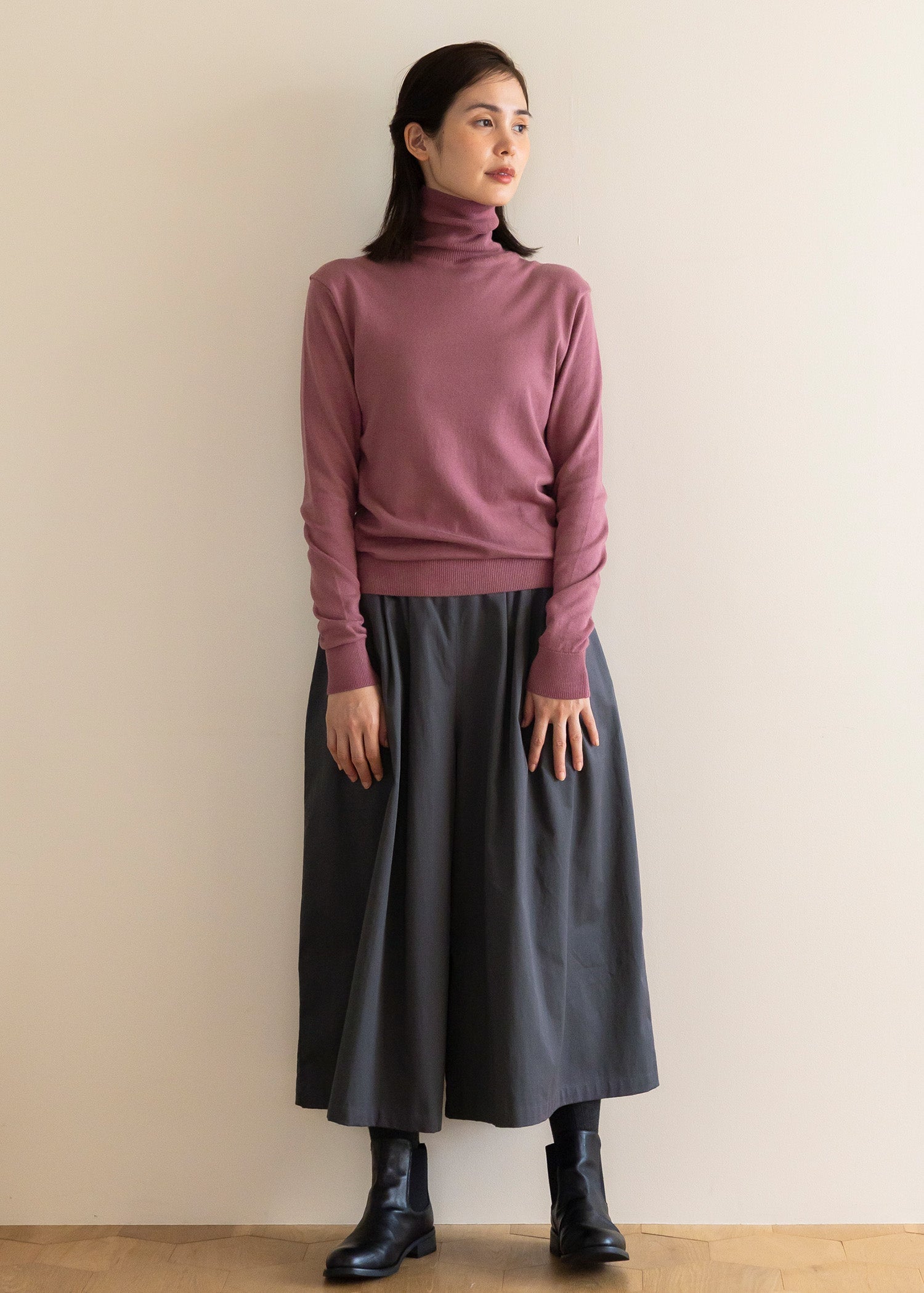 身長：170cm　着用サイズ：M