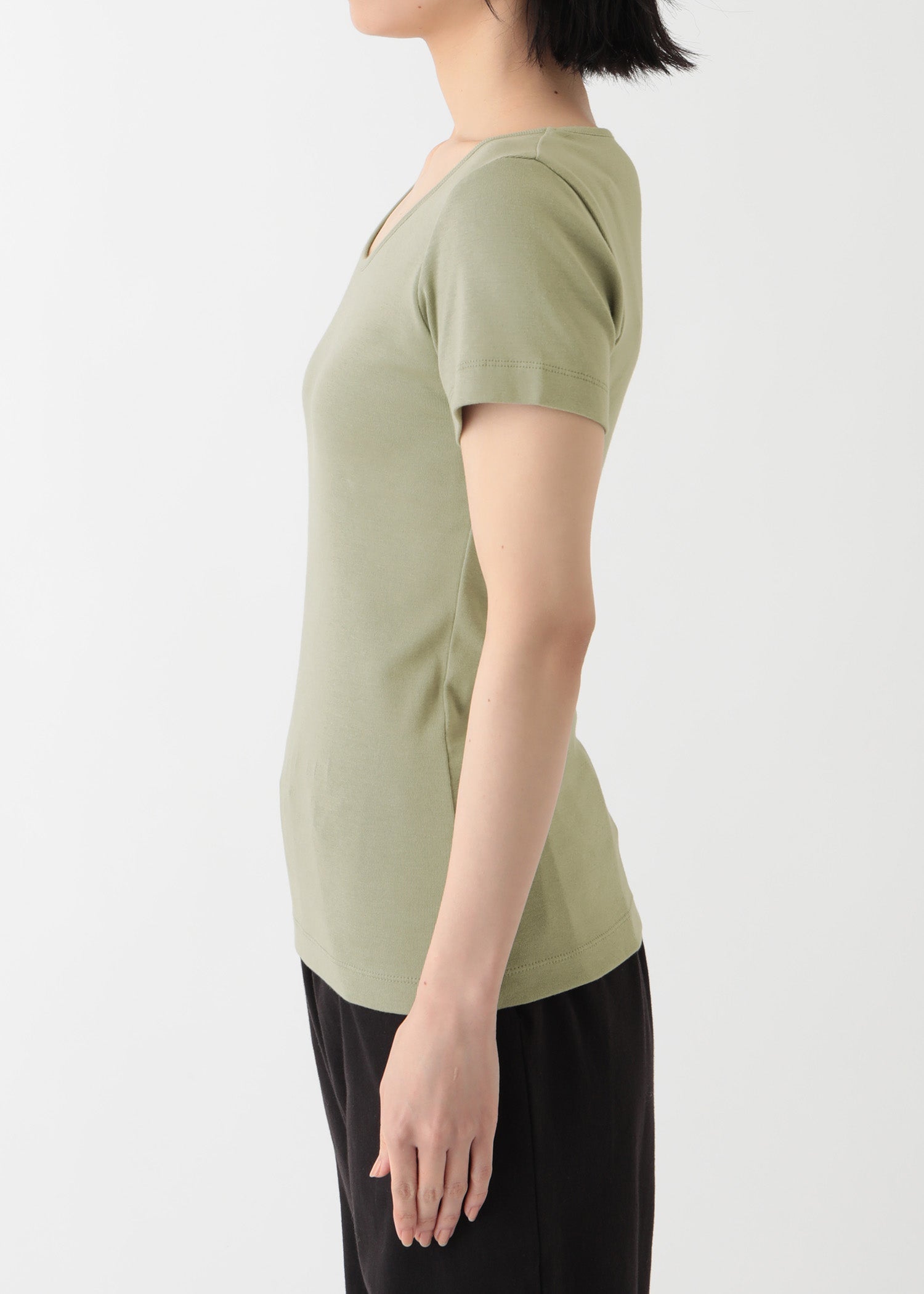 オーガニックコットンベーシック クルーネックＴシャツ
