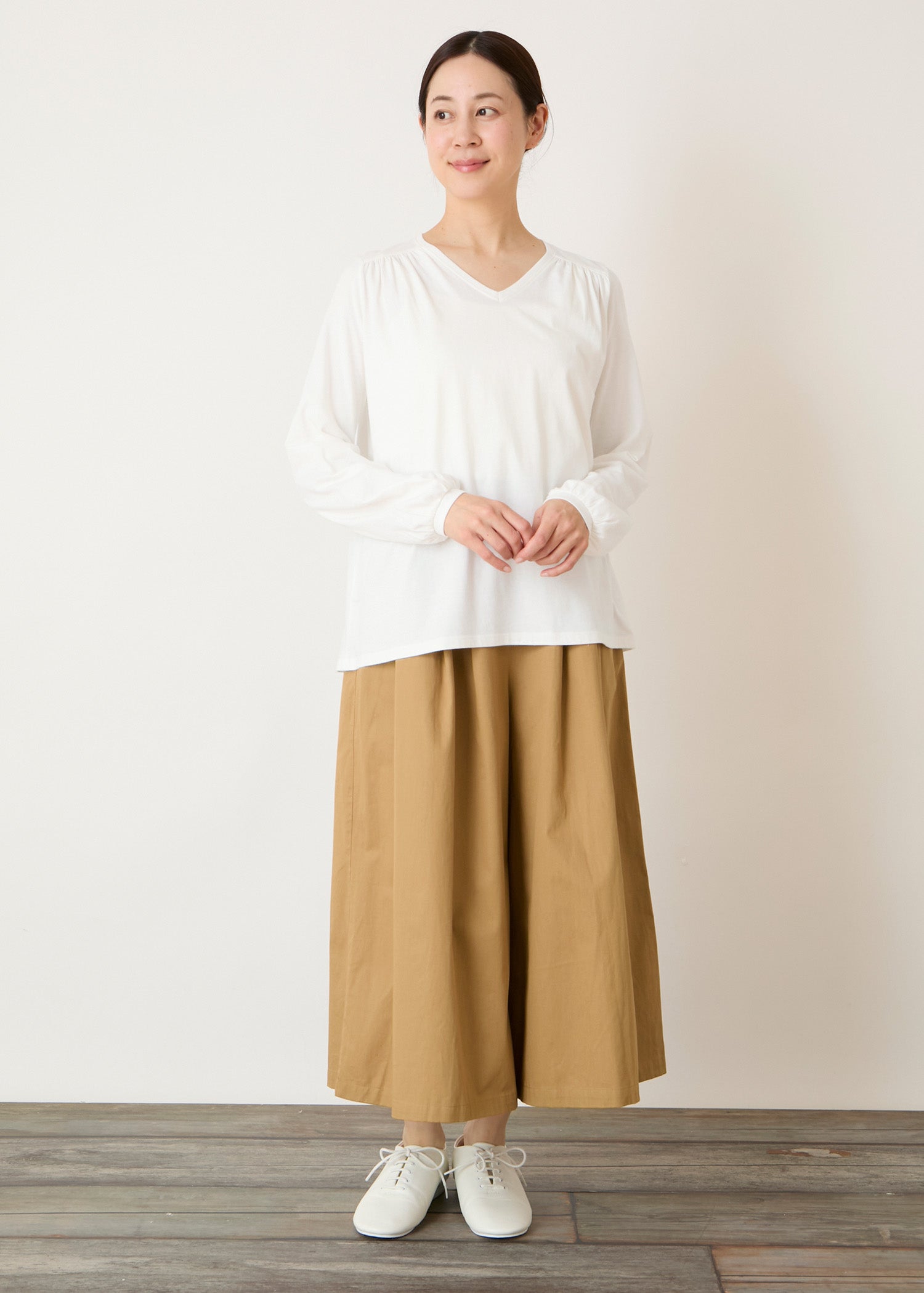身長：162cm　着用サイズ：M