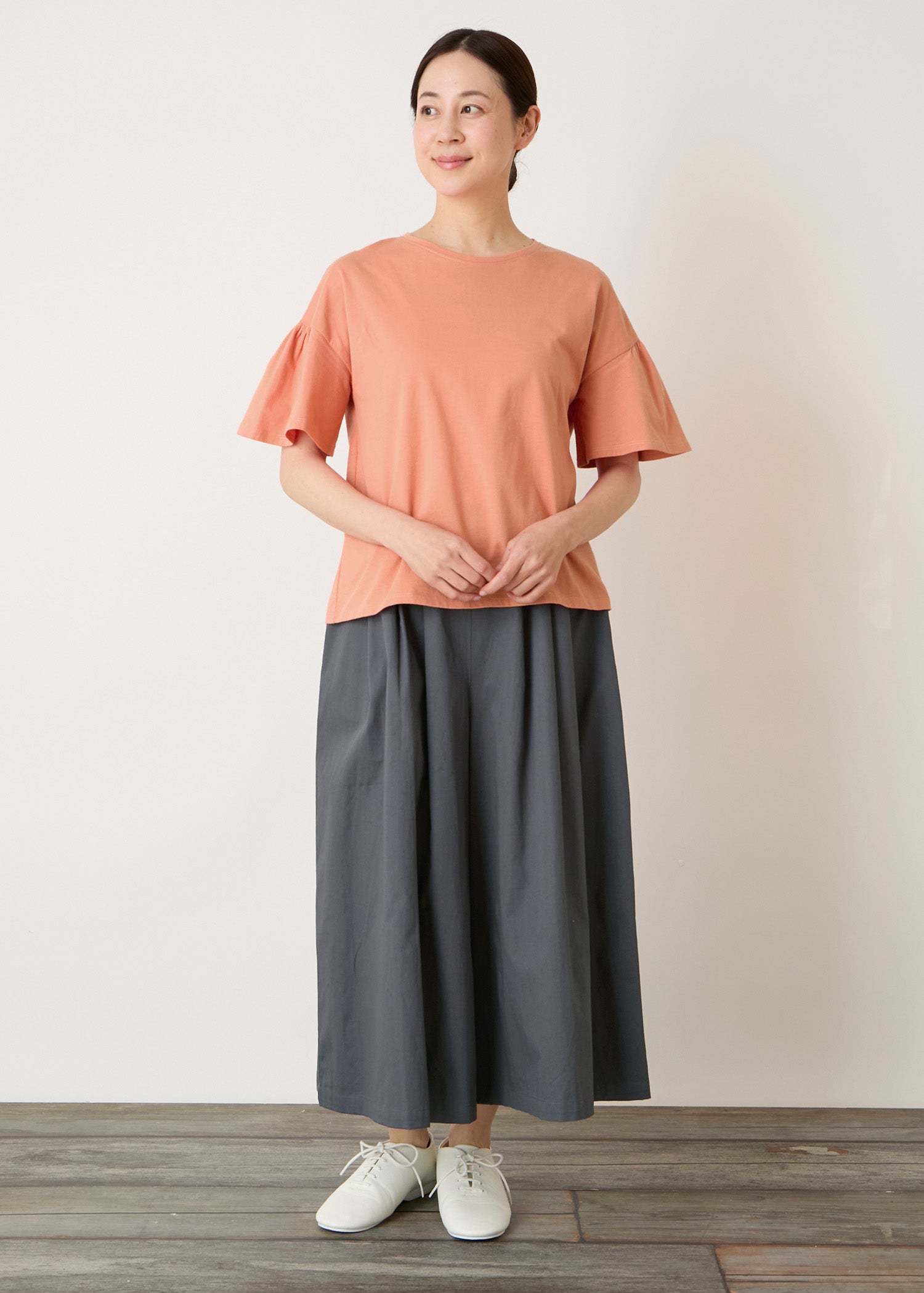 身長：162cm　着用サイズ：M