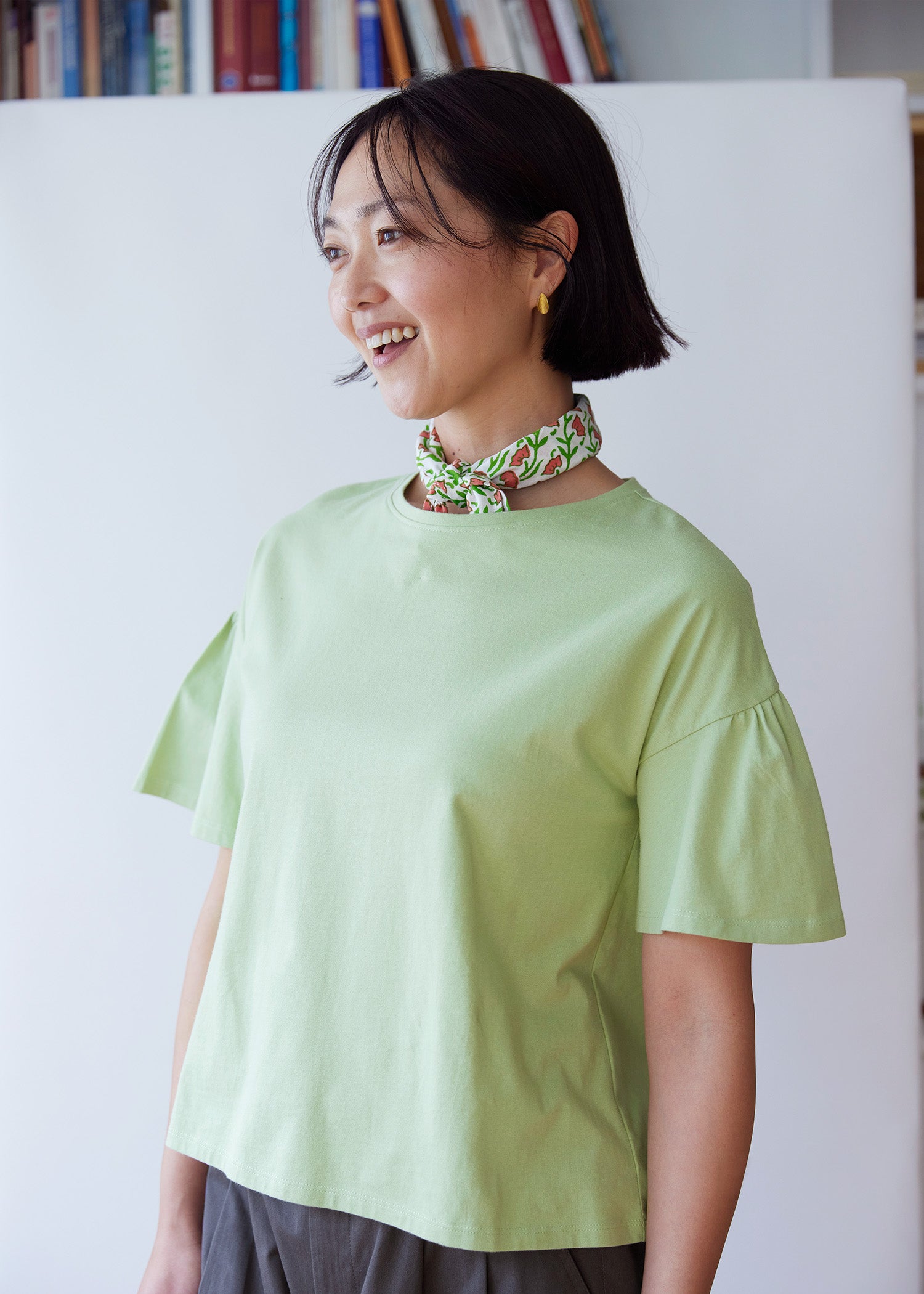 身長：170cm　着用サイズ：M