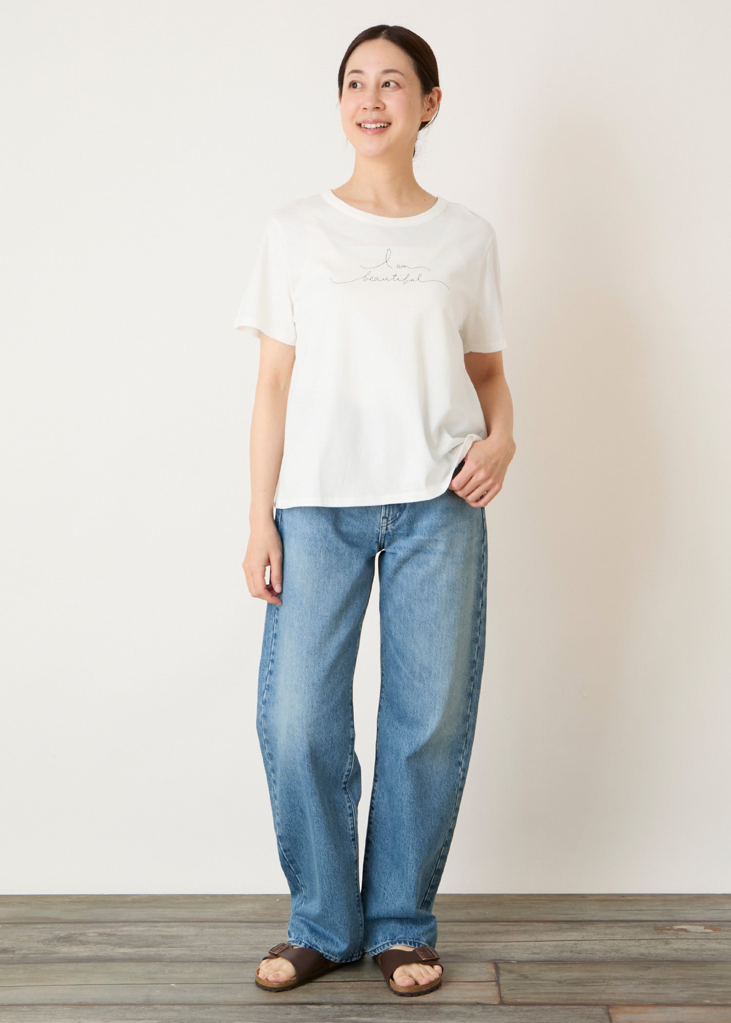 身長：162cm　着用サイズ：M
