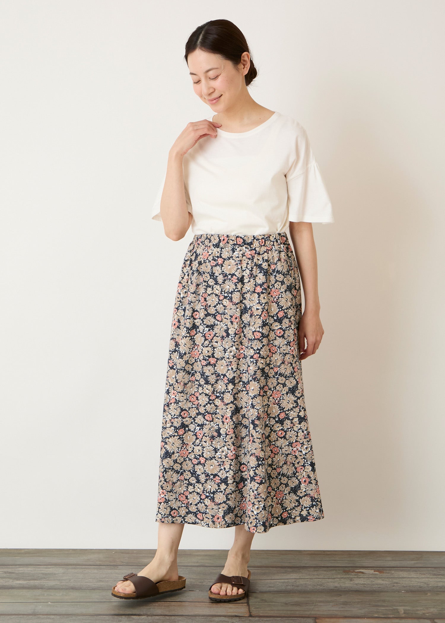 身長：162cm　着用サイズ：M