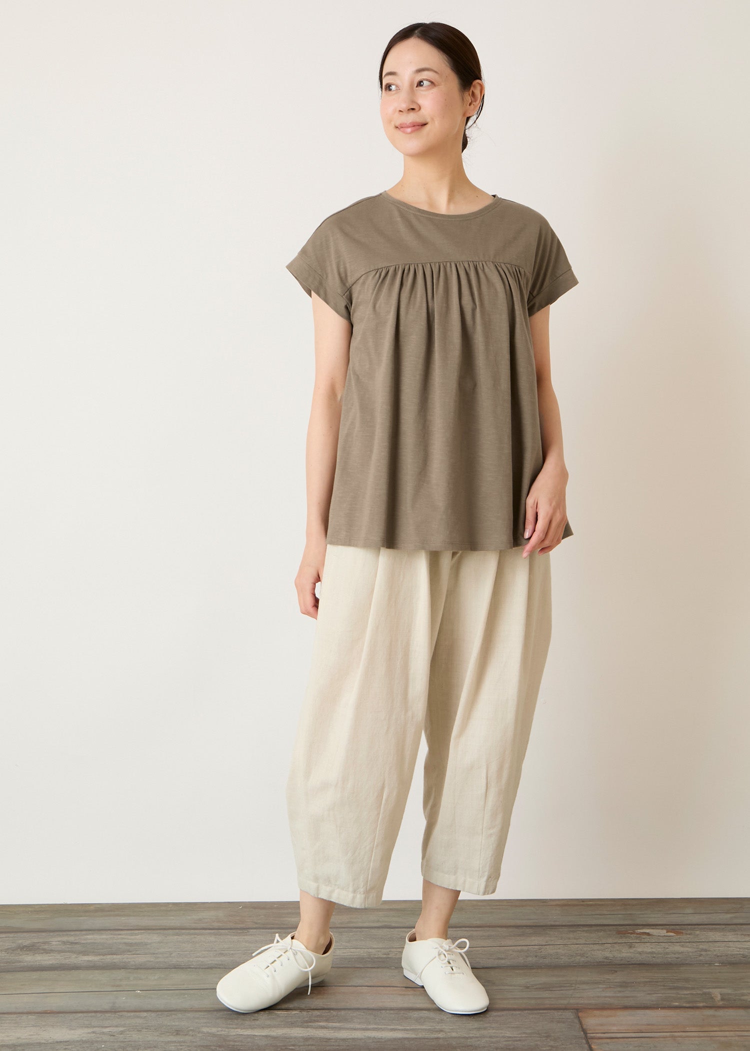 身長：162cm　着用サイズ：M