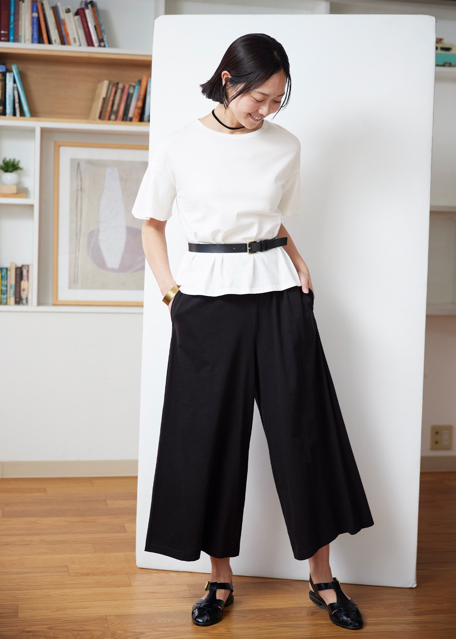 身長：170cm　着用サイズ：M