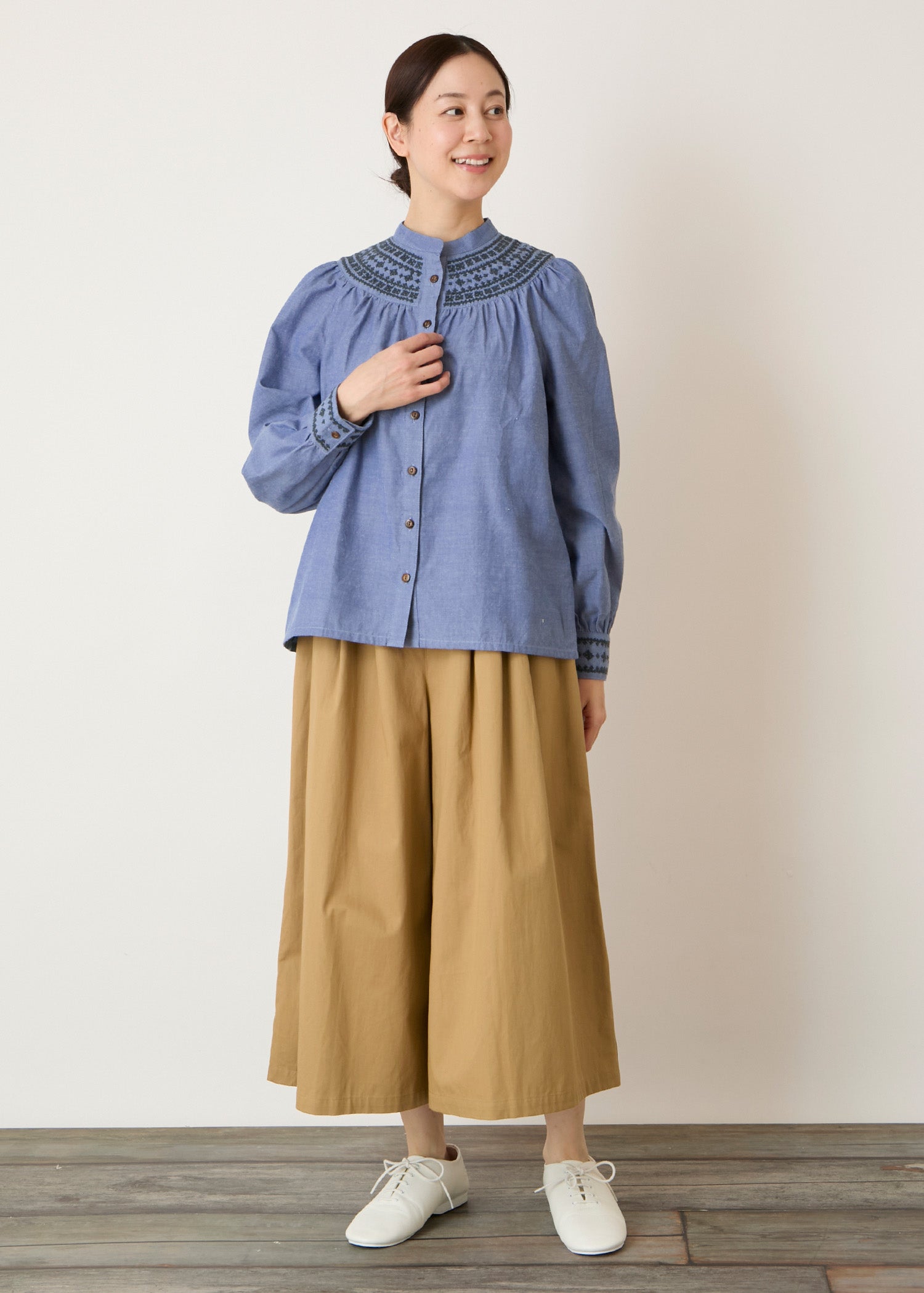 身長：162cm　着用サイズ：M