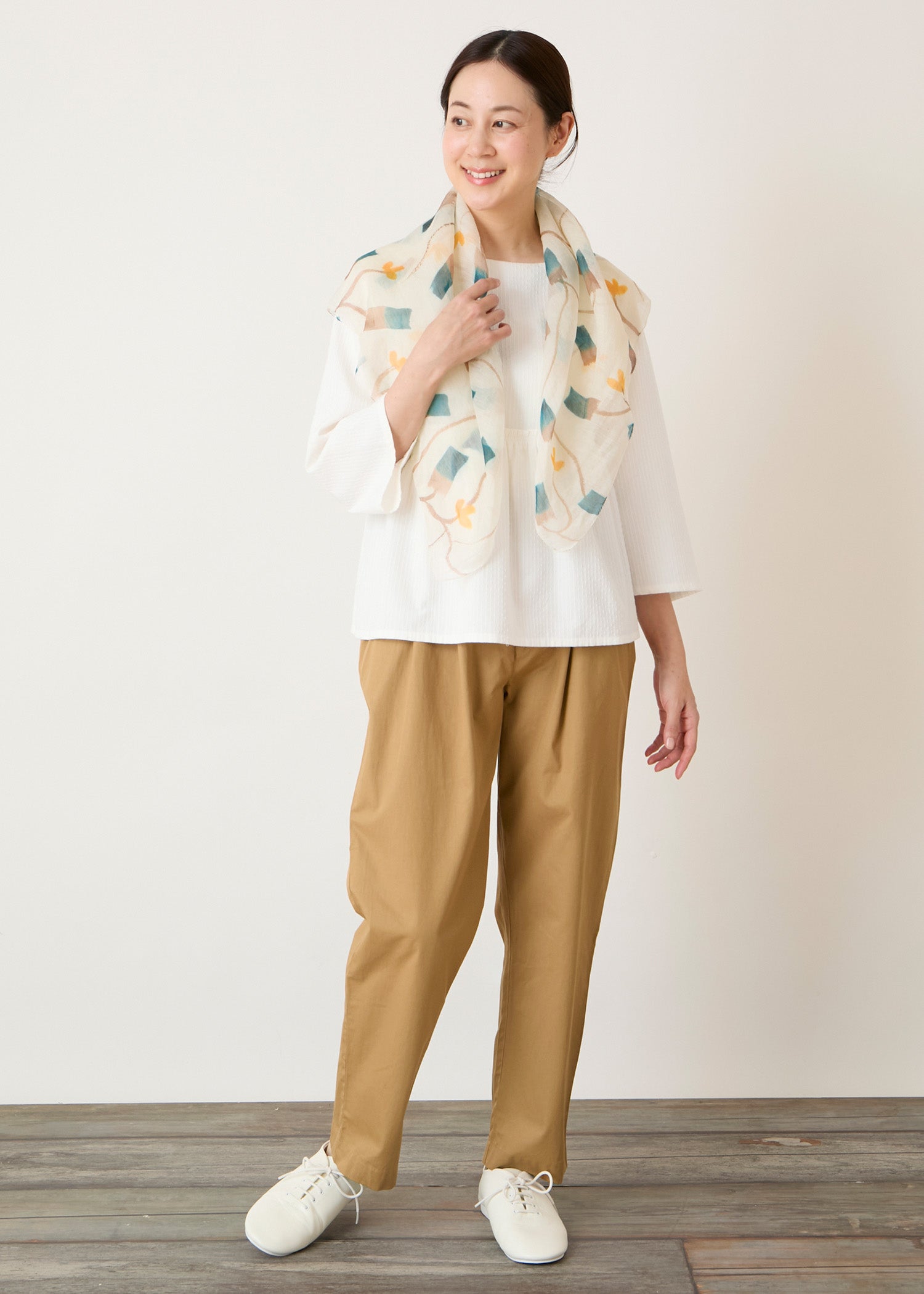 身長：162cm　着用サイズ：M