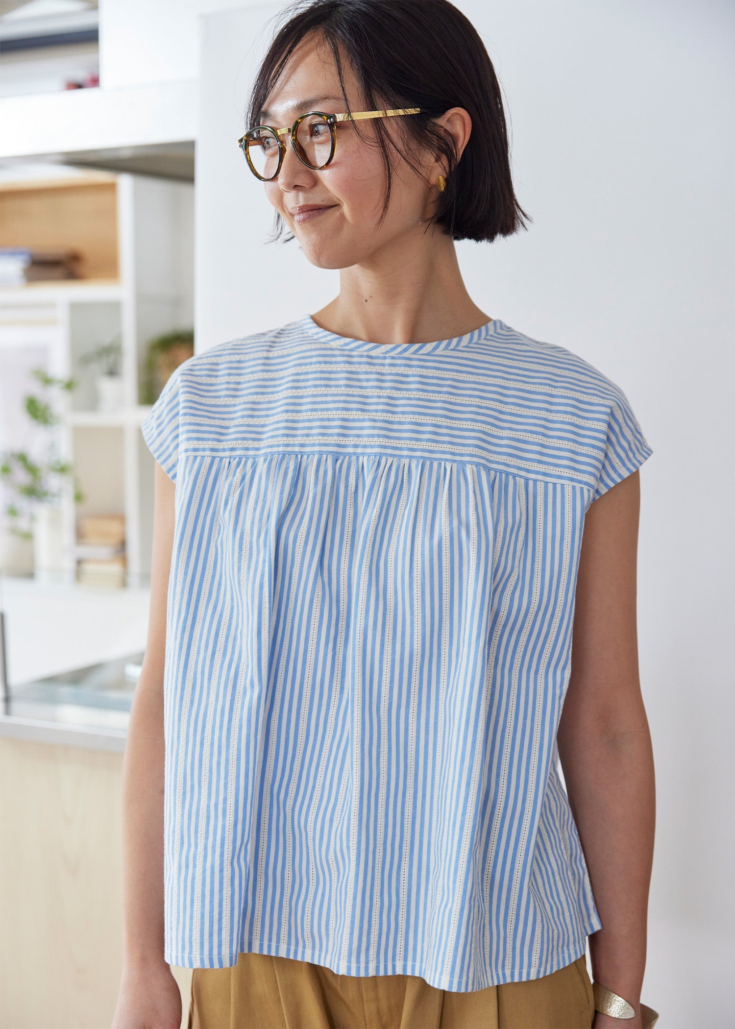 身長：170cm　着用サイズ：M