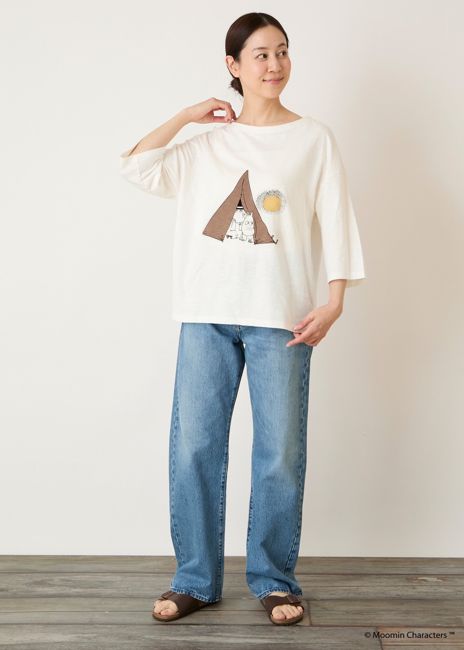 身長：162cm　着用サイズ：M
