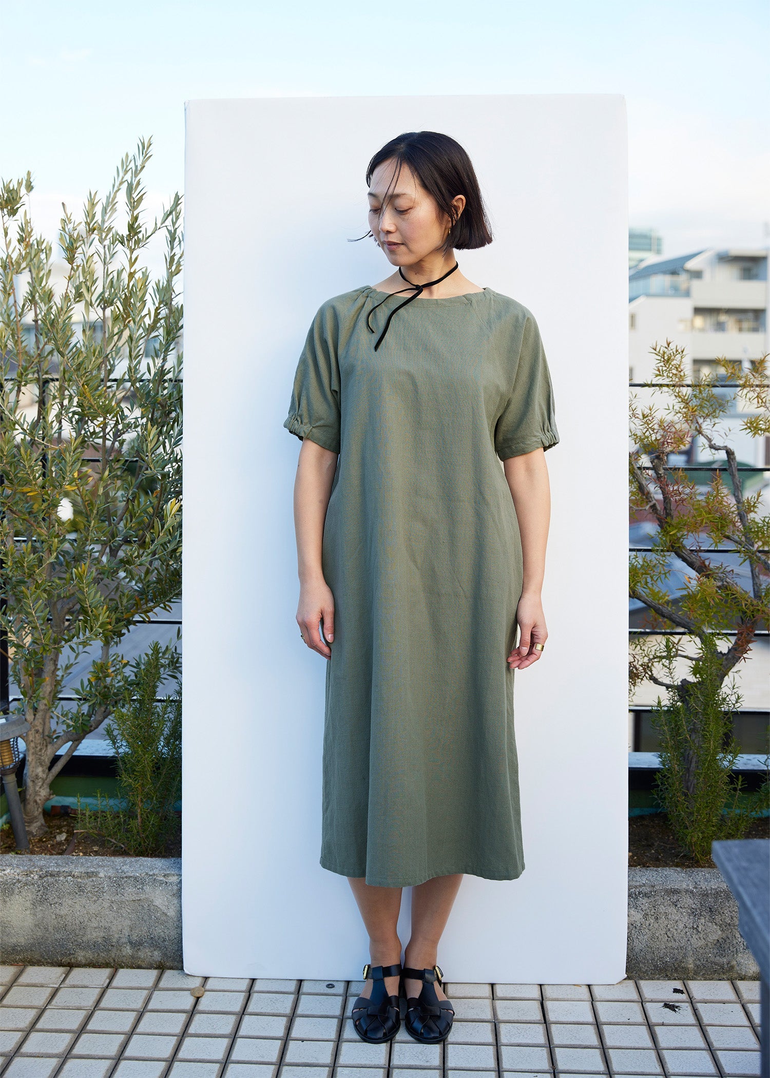 身長：170cm　着用サイズ：M