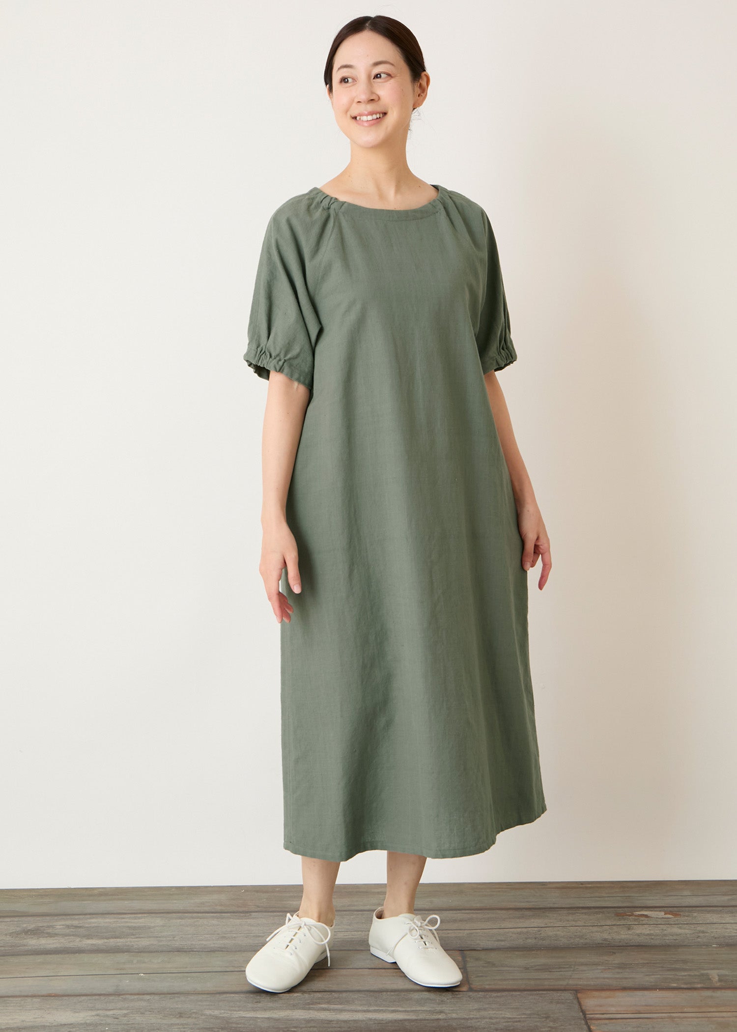 身長：162cm　着用サイズ：M