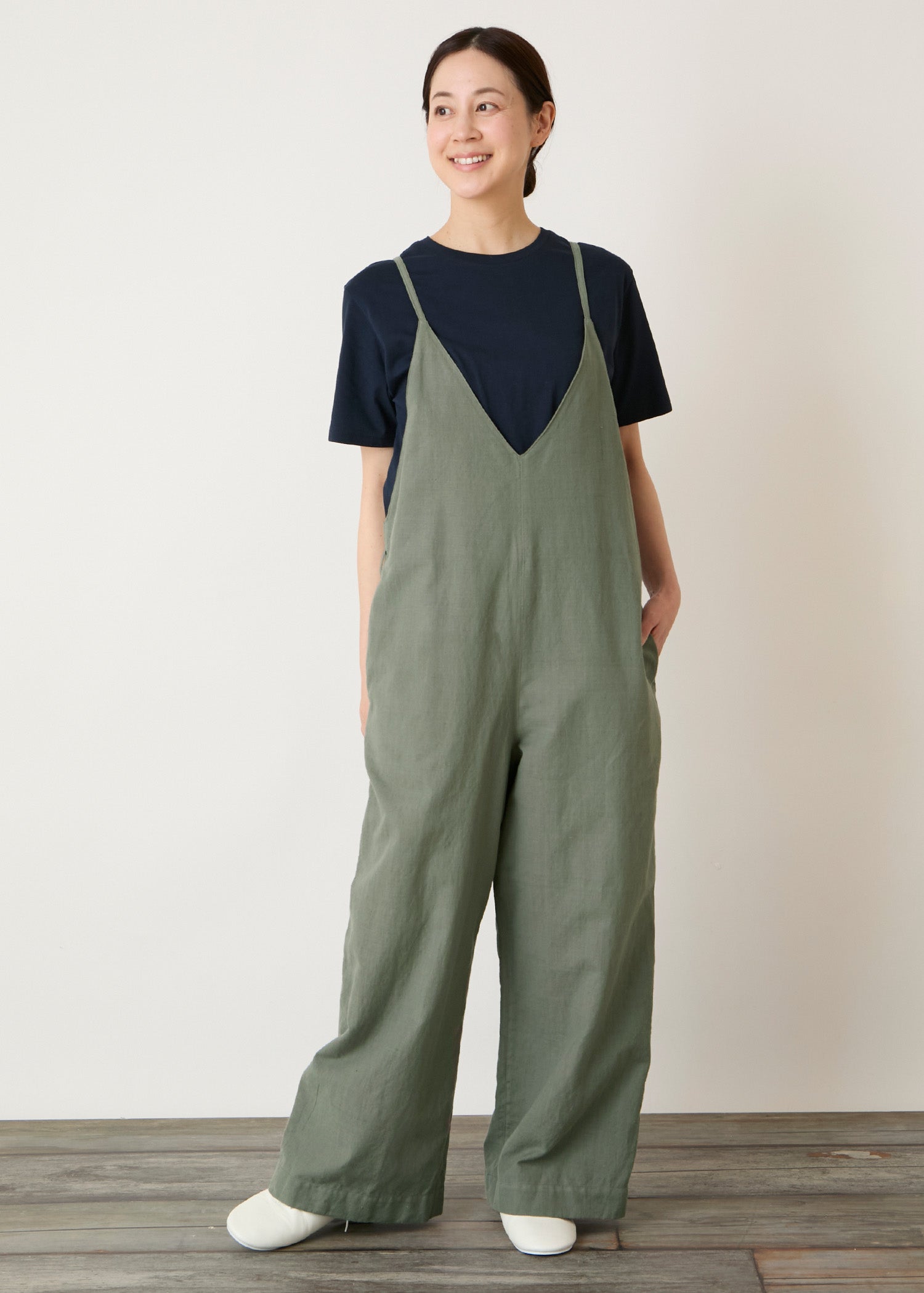 身長：162cm　着用サイズ：M