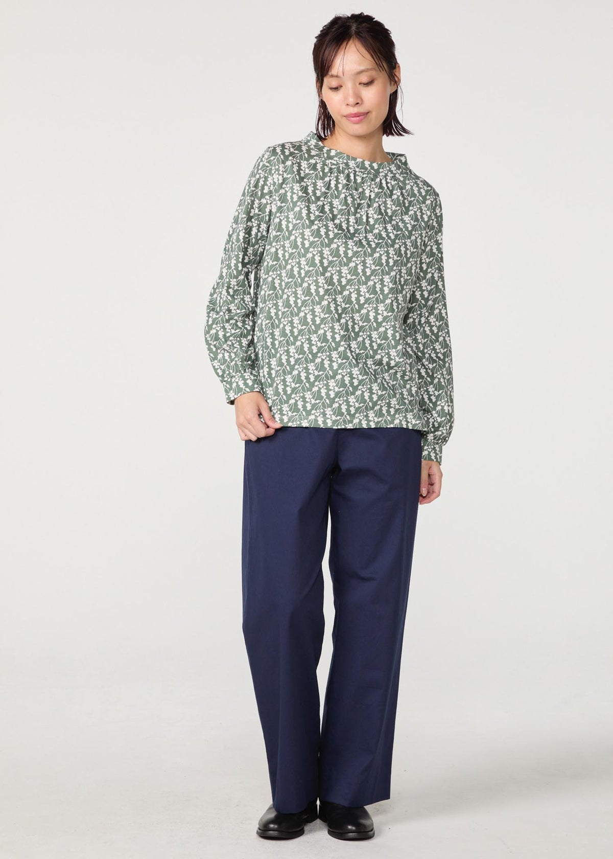 身長：165cm　着用サイズ：M