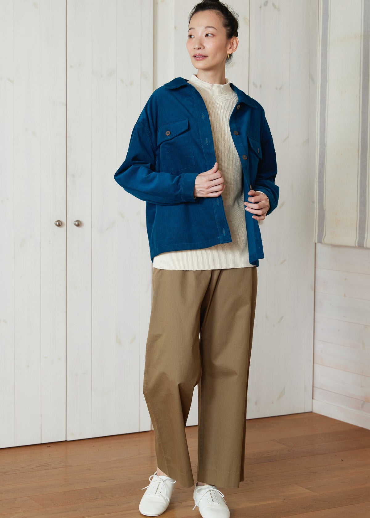 身長：168cm　着用サイズ：M