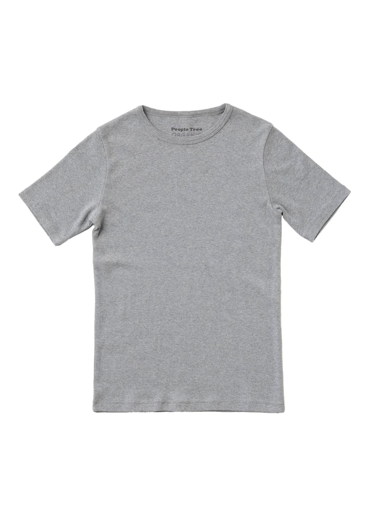 オーガニックコットンベーシック クルーネック半袖Tシャツ