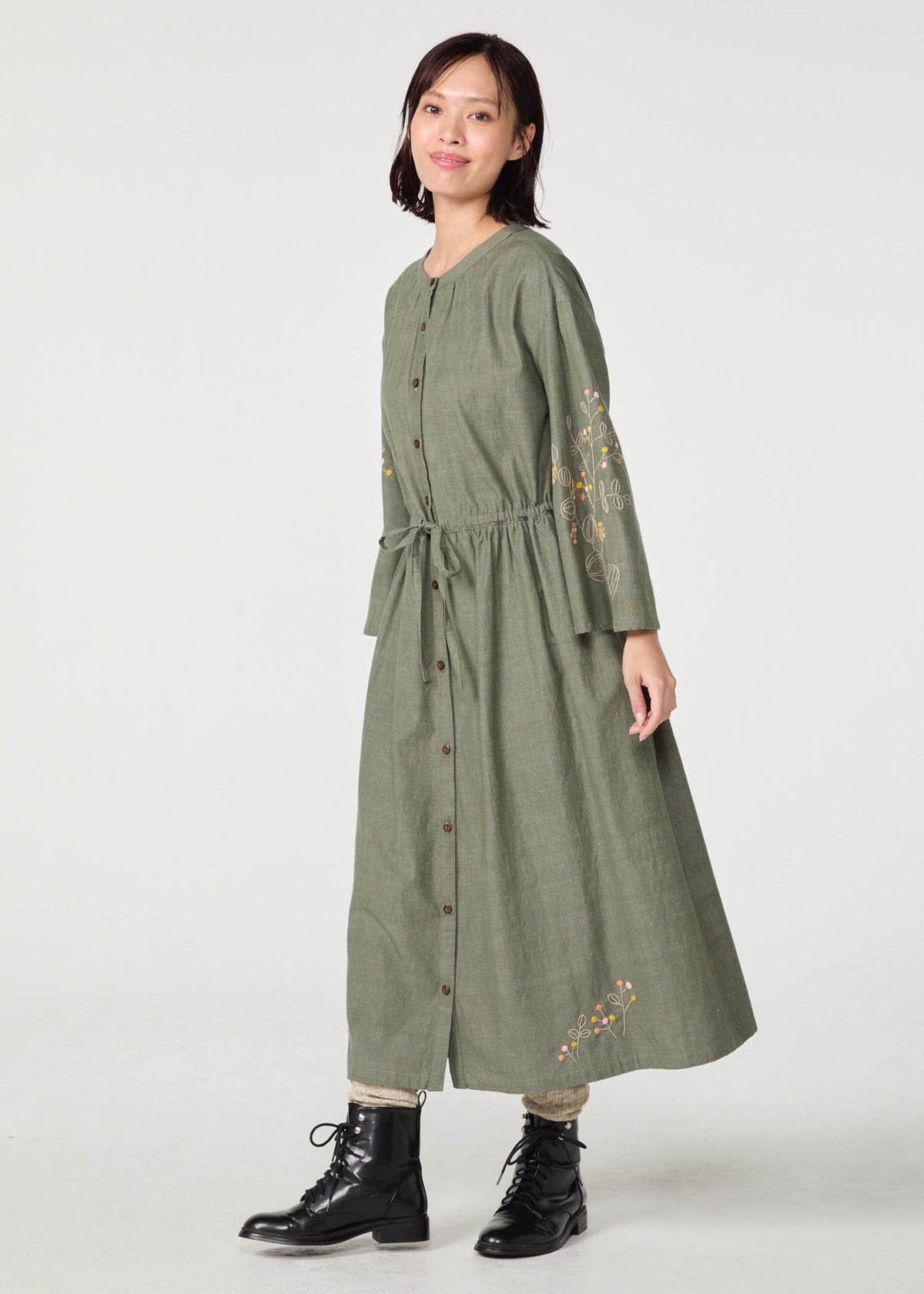 身長：165cm　着用サイズ：M