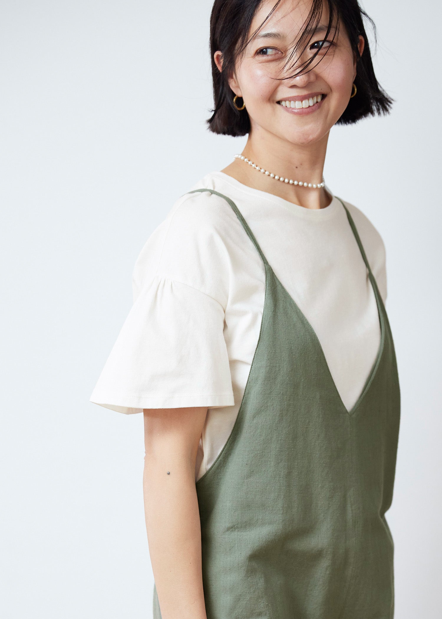 身長：170cm　着用サイズ：M