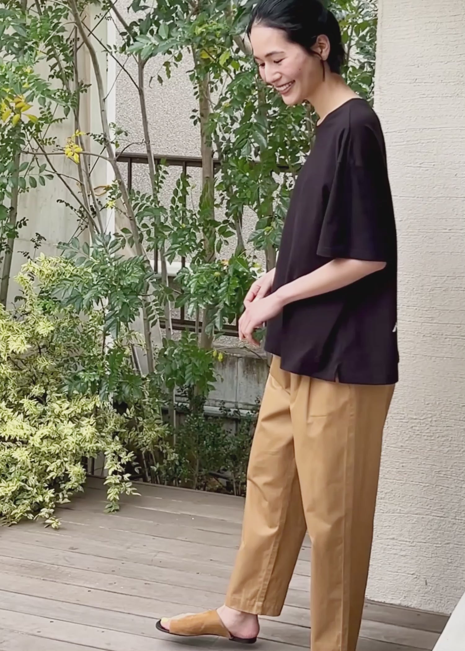 身長：169cm　着用サイズ：M