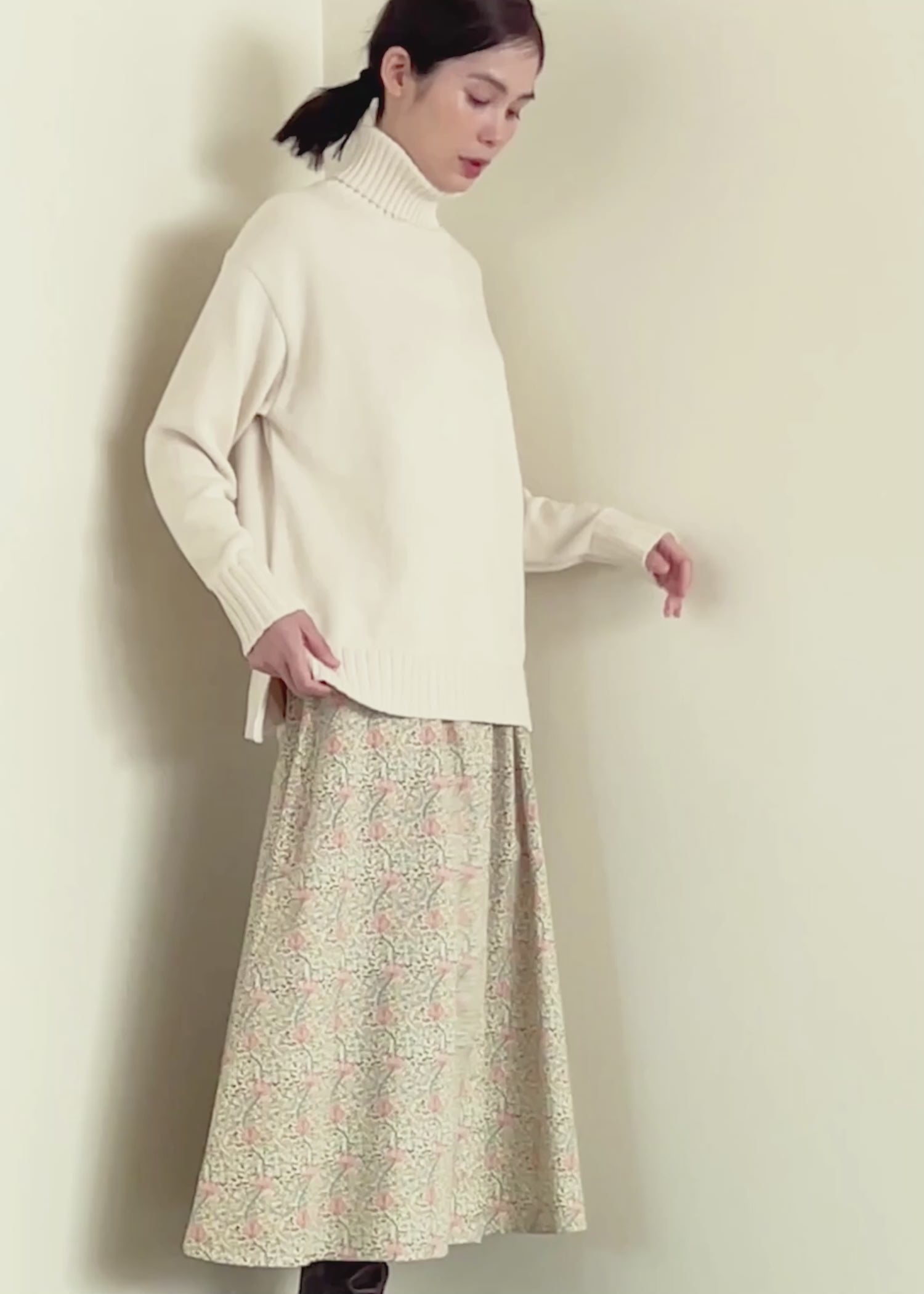 身長：167cm　着用サイズ：M