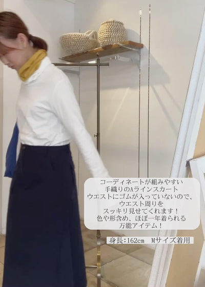 身長：162cm　着用サイズ：M